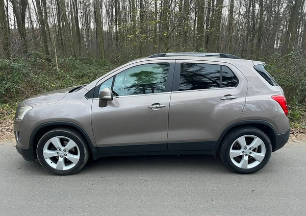 Chevrolet Trax cena 21500 przebieg: 207107, rok produkcji 2013 z Krotoszyn małe 92